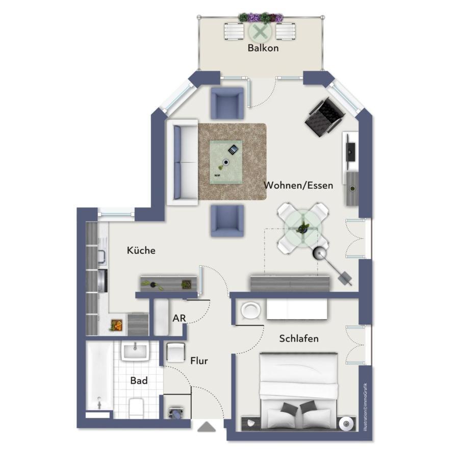 Villa Seepferdchen Wohnung 07 Кюлунгсборн Екстер'єр фото